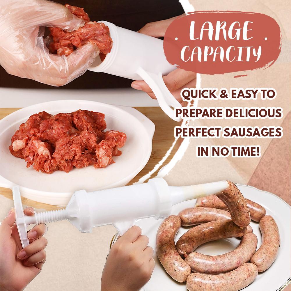 Easy Homemade Sausage Stuffer Maker - Babaloo