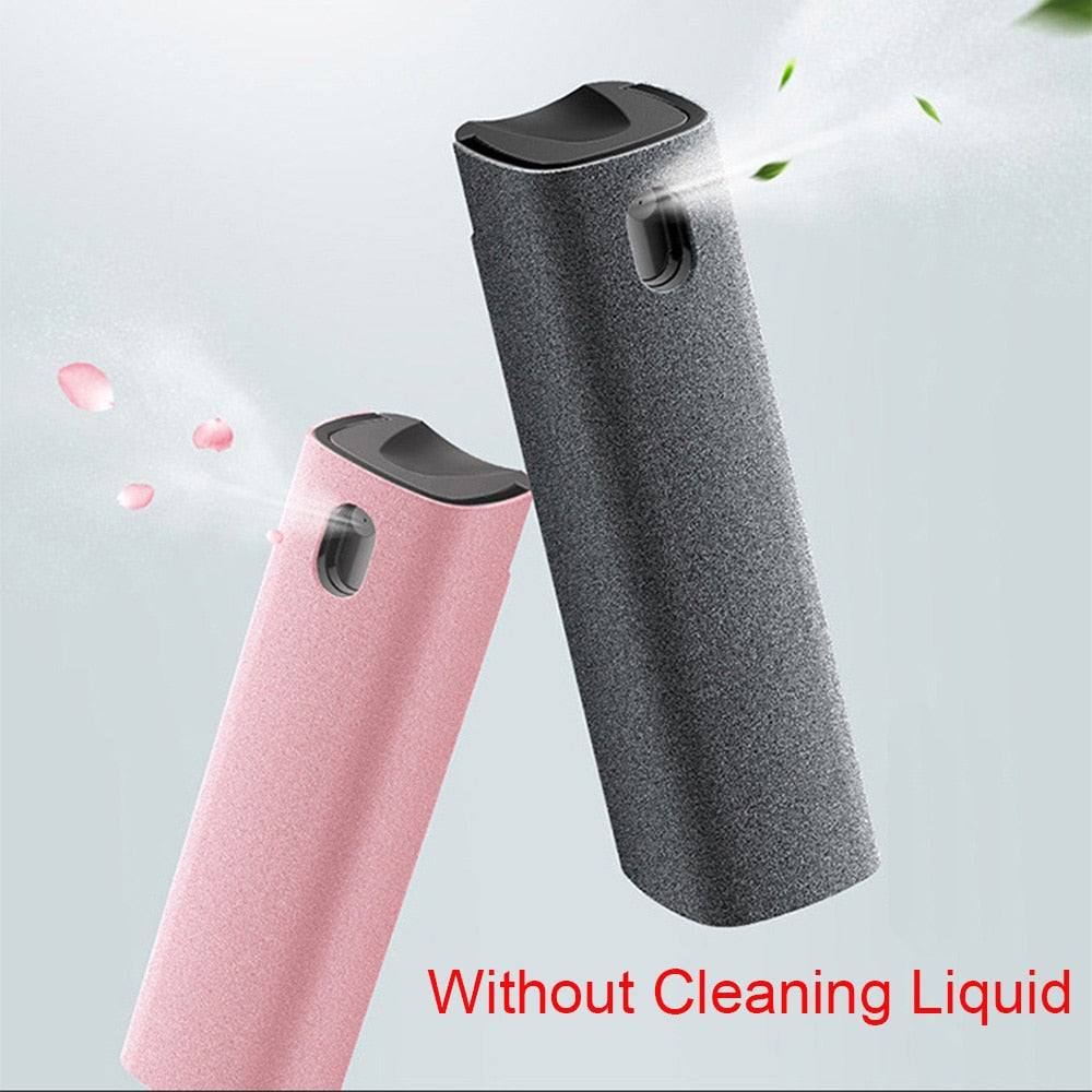 2 In 1 Phone Screen Cleaner Spray and Microfiber Cloth - Babaloo